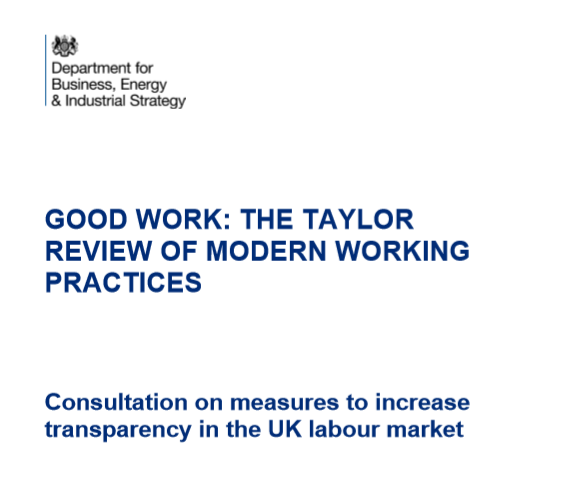 Measures to increase transparency 1