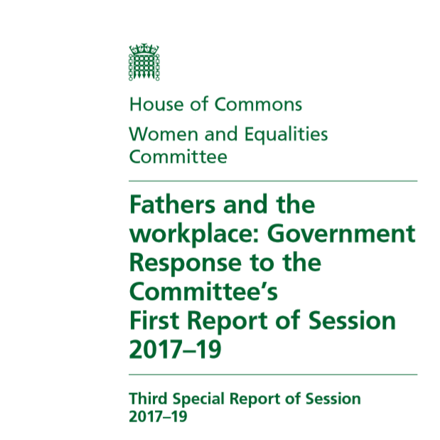 Fathers and the workplace: Government Response 1