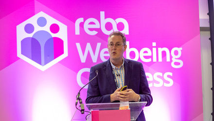 Andrew Nicholson speaks at RWC23