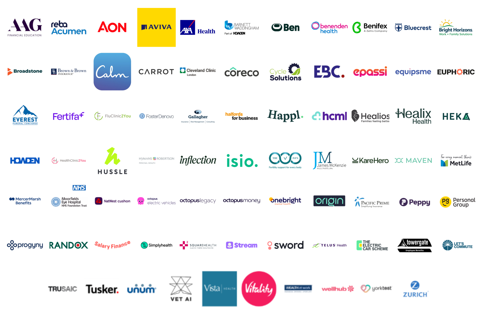 REBA Congress 2026: exhibitor logo board