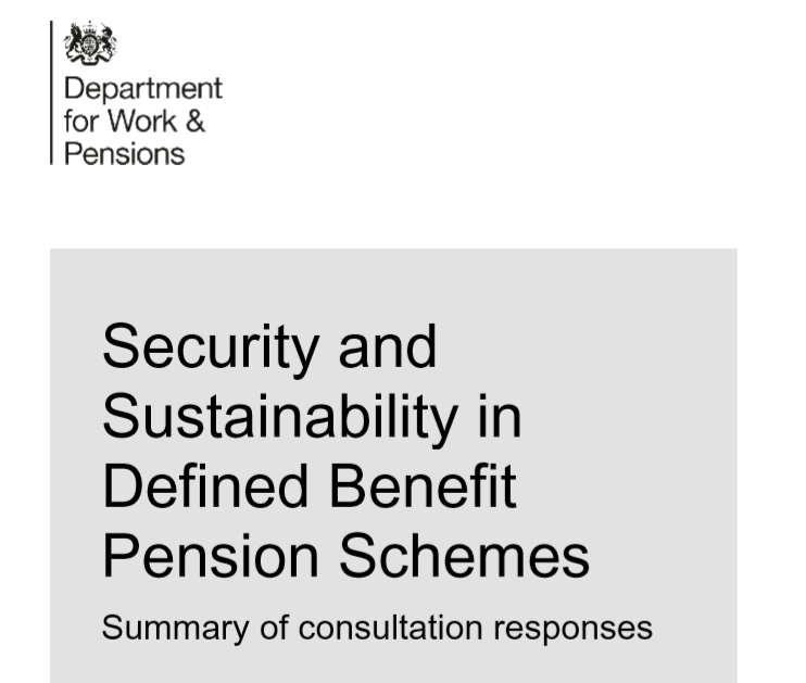 Security and sustainability in DB pensions 1