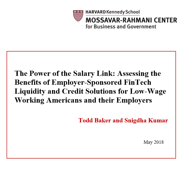 Report: The Power of the Salary Link 1