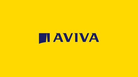 Aviva RWC24 logo - navy