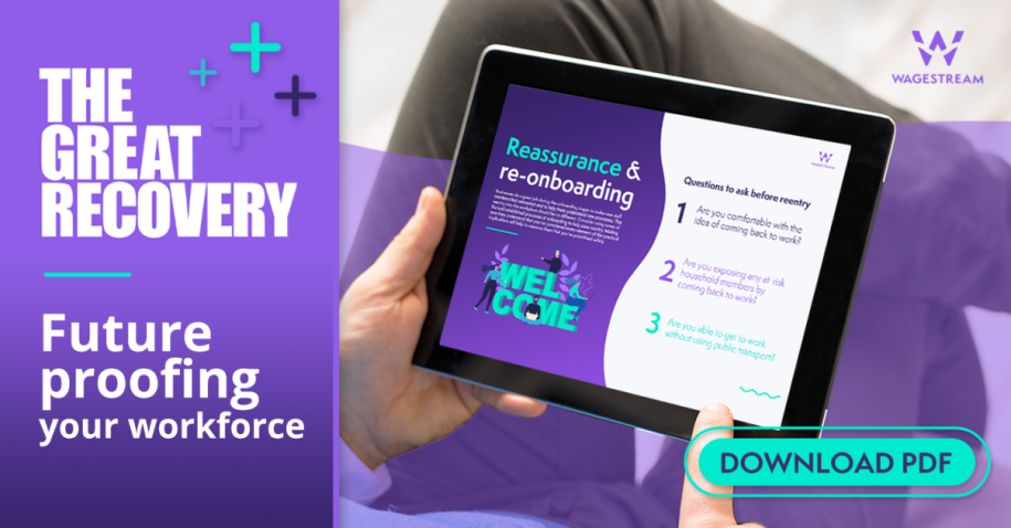 Report: The Great Recovery; future proofing your workforce 1